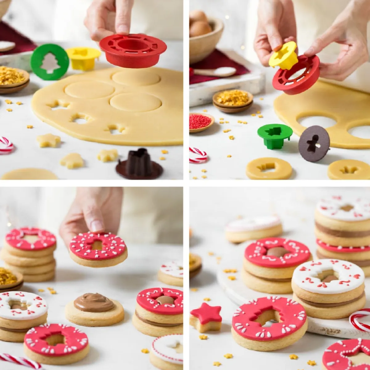 Decora Koekjes Uitsteker Set Kerst Mix & Match 4-delig Clearance