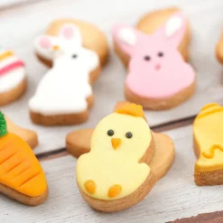 Decora Koekjes Uitstekerset Pasen Mini Figuren Set/6