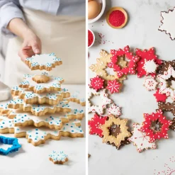 Decora Koekjes Uitstekerset Sneeuwvlokken 8-delig** New