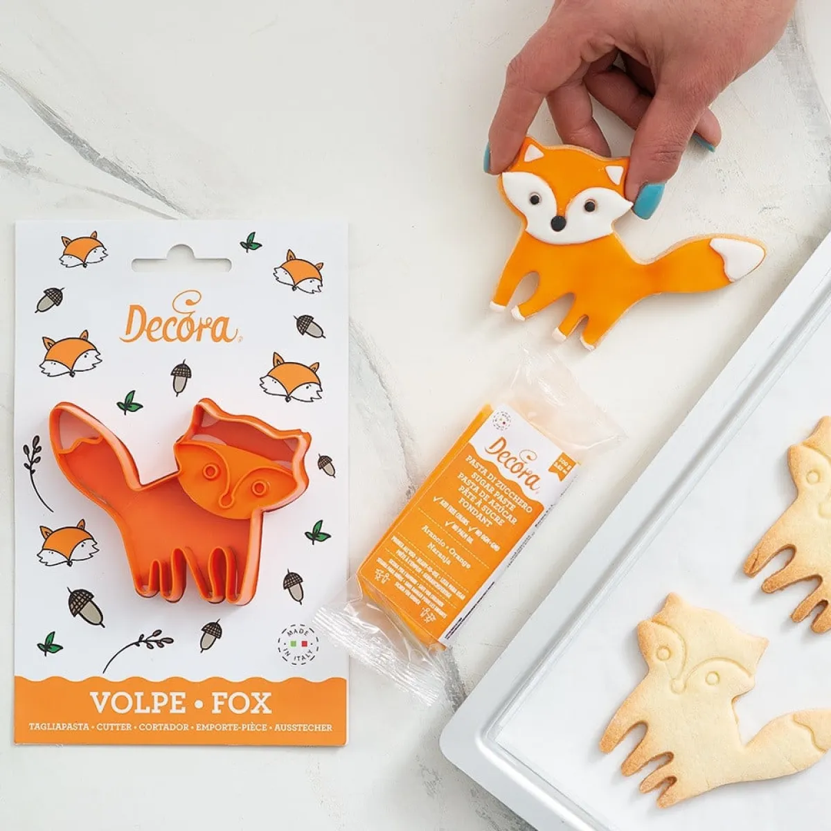 Decora Koekjes Uitstekerset Vos 7,5x10x2(h)cm Sale