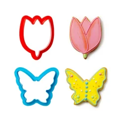 Decora Koekjes Uitsteker Tulp en Vlinder** New