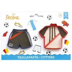 Decora Koekjes Uitsteker Voetbalshirt en -broekje Hot