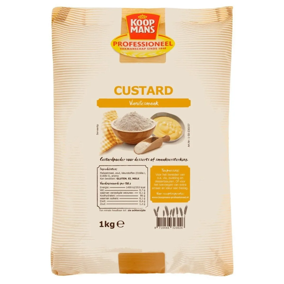 Koopmans Professional Koopmans Prof. Custard 1kg New