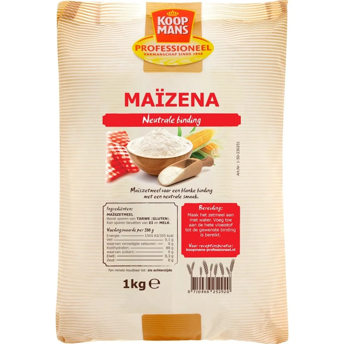 Koopmans Professional Koopmans Prof. Maizena 1kg Best