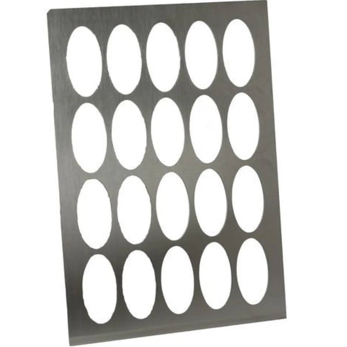 Logo-galettes sjabloon RVS Ovaal Middel Clearance
