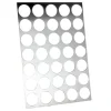 Logo-galettes sjabloon RVS Rond Discount