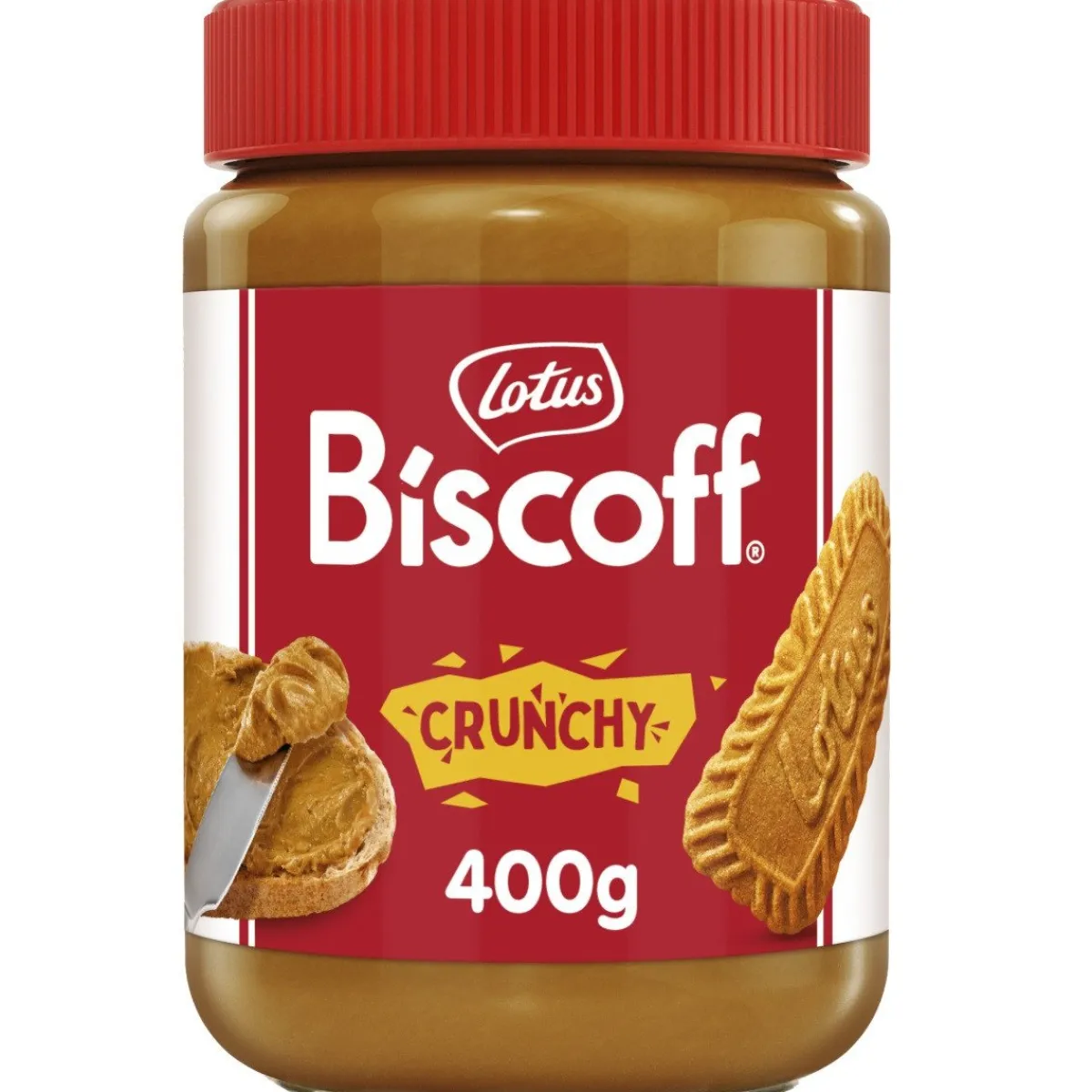 Lotus Biscoff Speculoospasta Crunchy 400gr