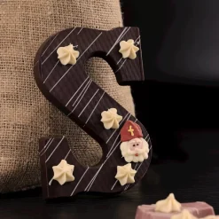 Overig Luxe Chocoladeletter Puur -Letter S- 220g Hot