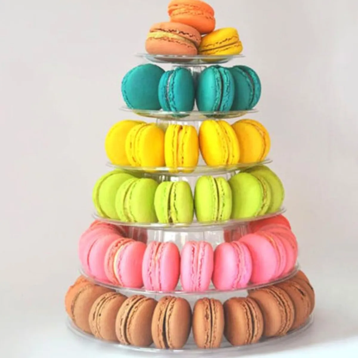 Overig Macaron standaard plastic 6 delig Sale