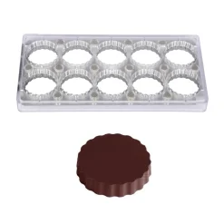 Chocolate World Magneet bonbonvorm kartel Rond Ø50x10mm (10)** New