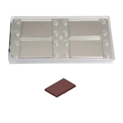 Chocolate World Magneet bonbonvorm Visitekaartje 85x55x6mm (4) Outlet