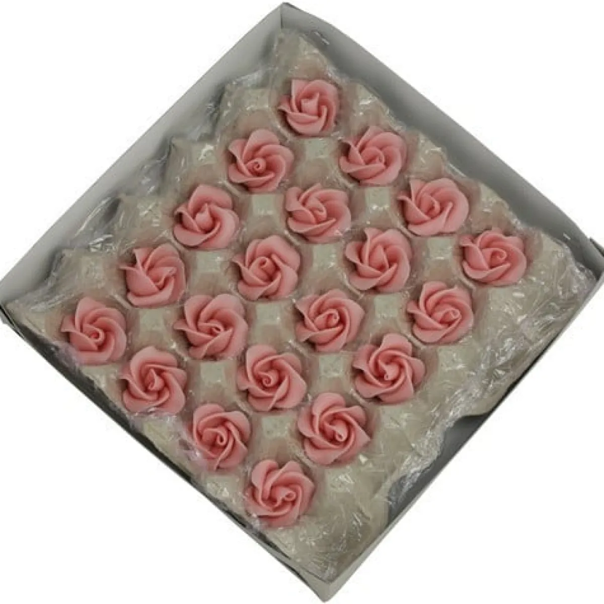Overig Marsepein rozen 6 blads 40mm 10 stuks, Roze Luxe Discount