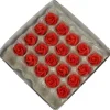 Overig Marsepein rozen 5 blads 35mm 20 stuks, Rood Luxe