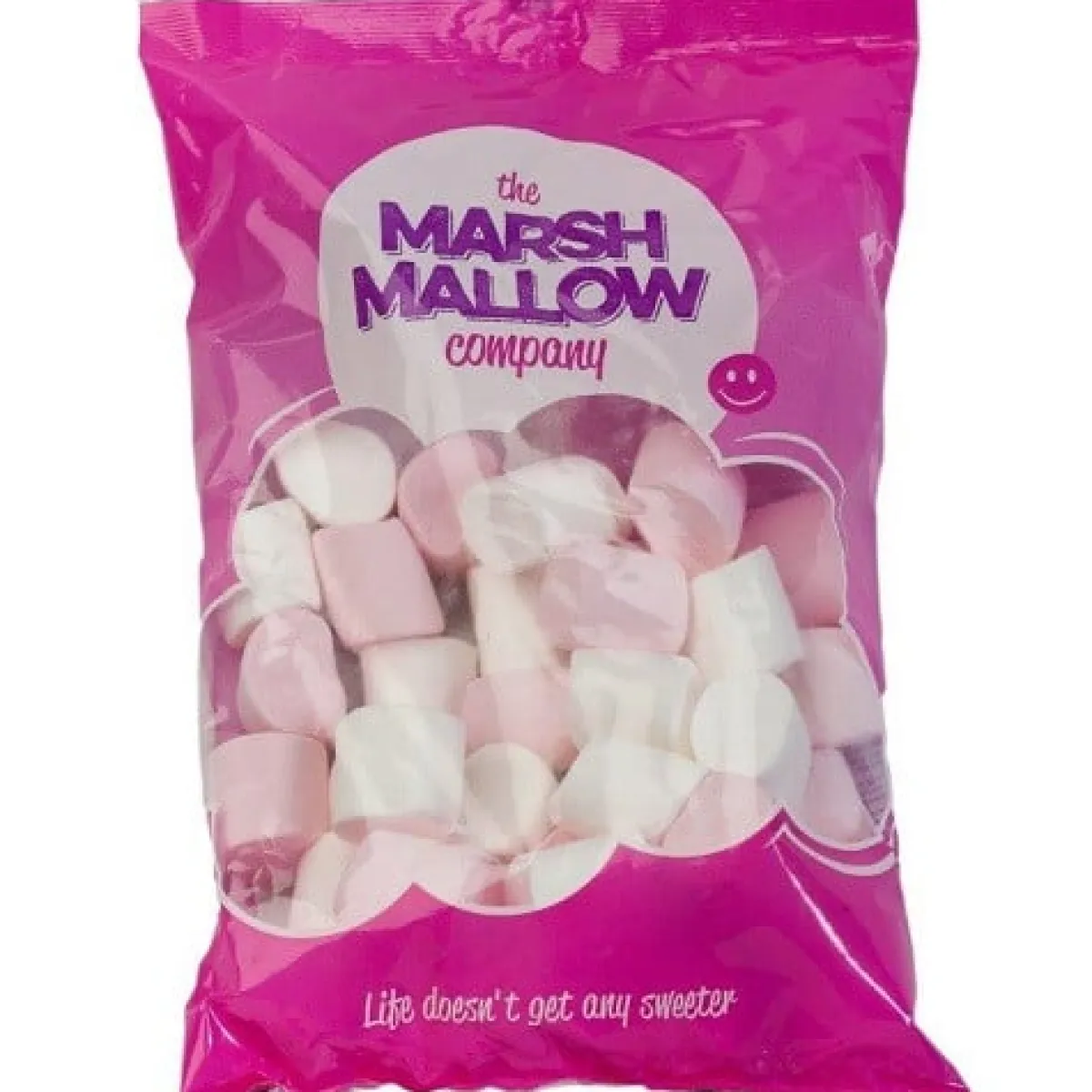 Marshmallow Company Marshmallow Roze / Wit 250 gr. Best