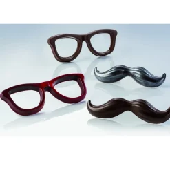 Martellato Chocolademal Snor en Bril (8x) Clearance