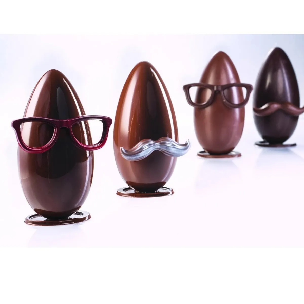 Martellato Chocolademal Snor en Bril (8x) Clearance