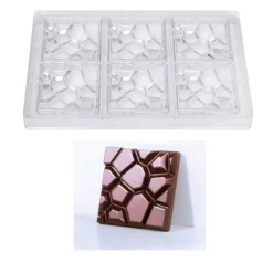 Martellato Chocolademal Stone (6x) 70x70x11mm Best
