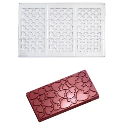 Martellato Chocolademal Tablet Love (3x) 137x71h9,5mm Discount