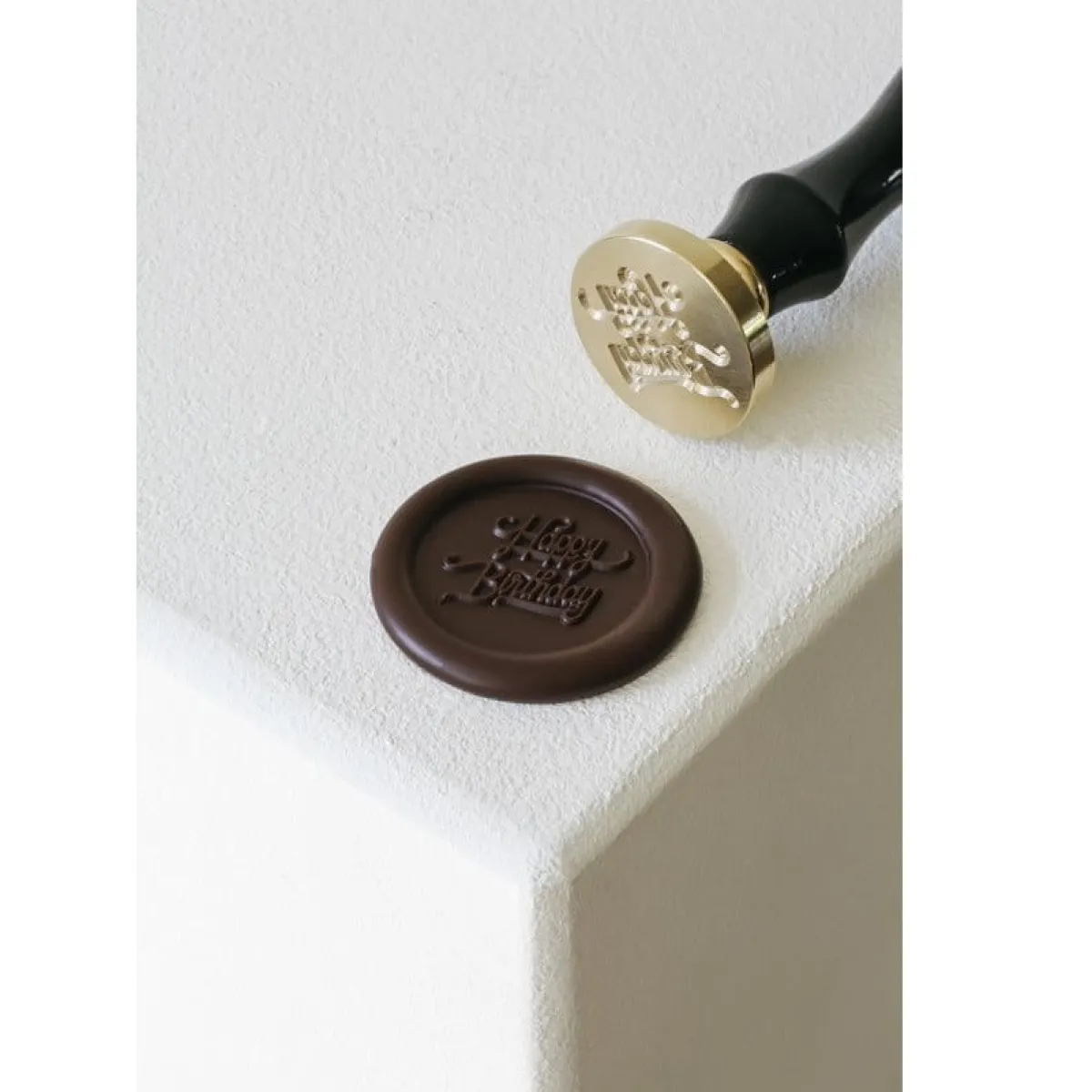 Martellato Chocolade Stempel Happy Birthday Ø3cm Clearance