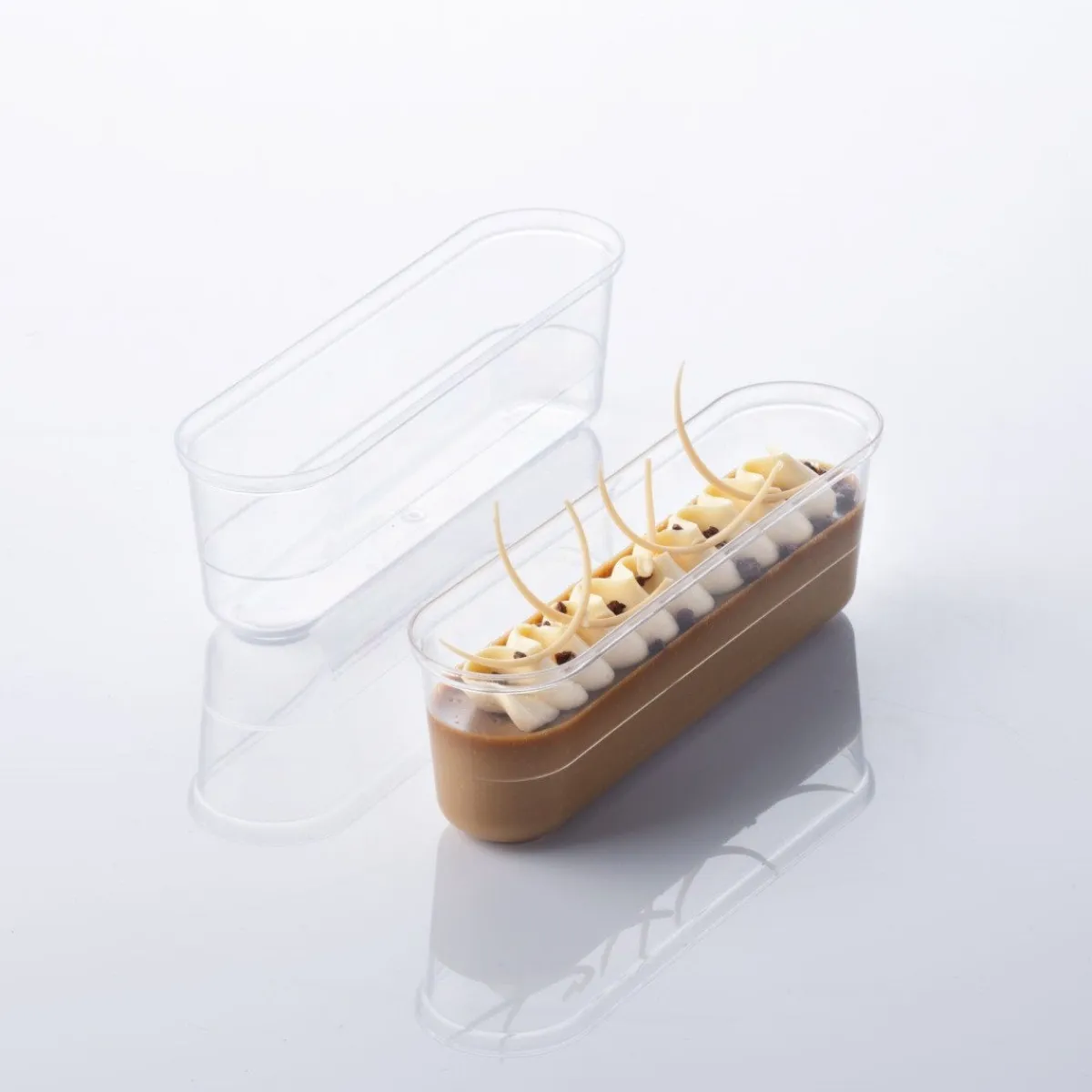 Martellato Lepelgebak cups Eclair (120 ml) / 100 stuks Best