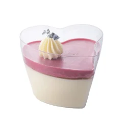 Martellato Lepelgebak cups Hart (100 ml) / 100 stuks New