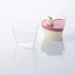 Martellato Lepelgebak cups Hart (100 ml) / 100 stuks New