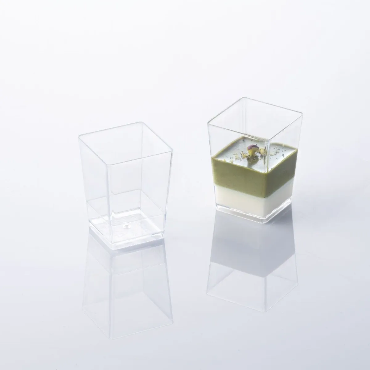 Martellato Lepelgebak cups Vierkant (60 ml) / 100 stuks Hot