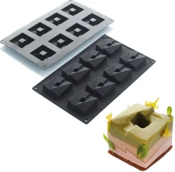 Martellato Siliconen Vorm Cube 50x50mm (8) Set/2** Clearance