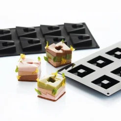 Martellato Siliconen Vorm Cube 50x50mm (8) Set/2** Clearance