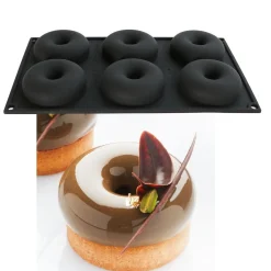 Martellato Siliconen Vorm Donut Ø75x25mm (6) 29x17cm Hot
