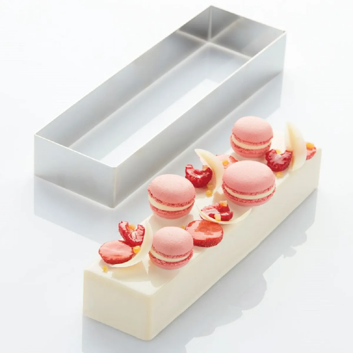 Martellato Taartring RVS Rechthoek 62x252x40mm Best