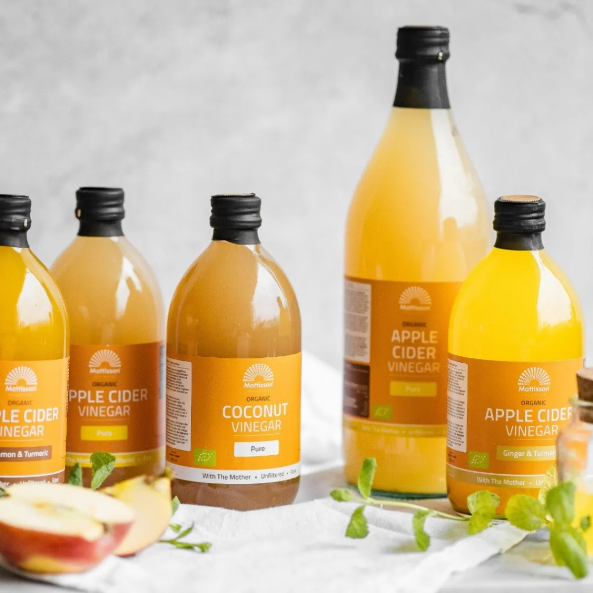 Mattisson Appelazijn Gember & Kurkuma Biologisch 500ml Discount