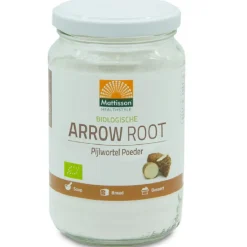 Mattisson Arrowroot (Pijlwortel Poeder) Biologisch 190g Hot