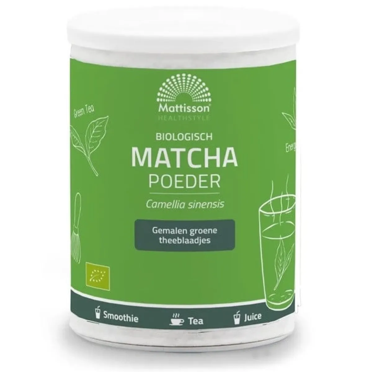 Mattisson Matcha Poeder Biologisch 125g Clearance