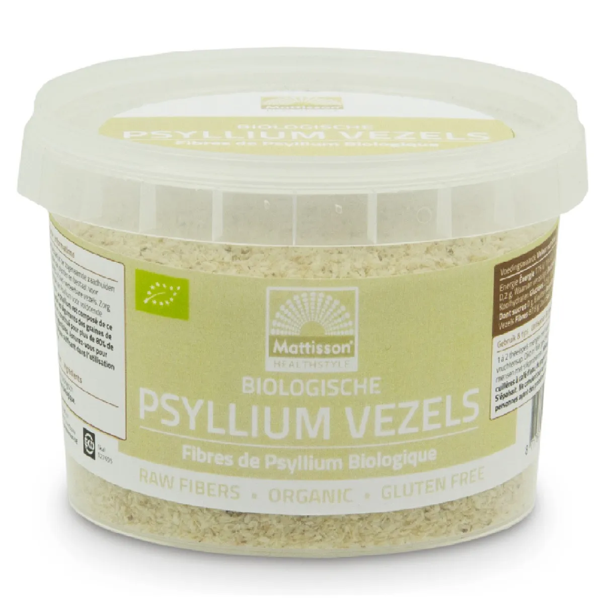 Mattisson Psyllium Vezels Biologisch 90g Best