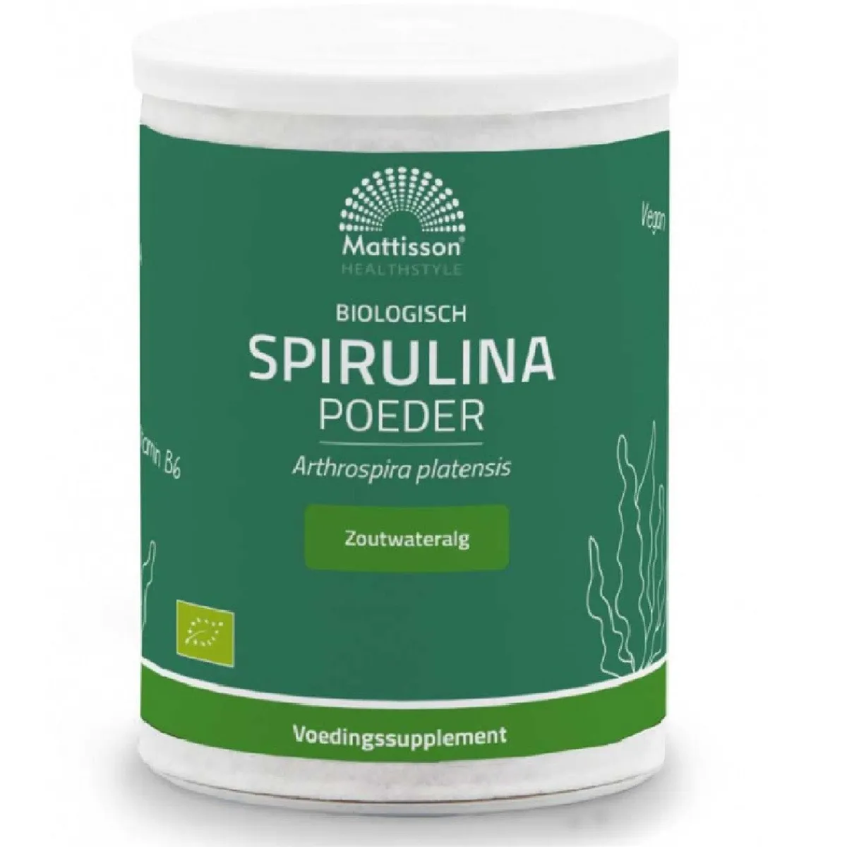 Mattisson Spirulina Poeder Biologisch 125g New