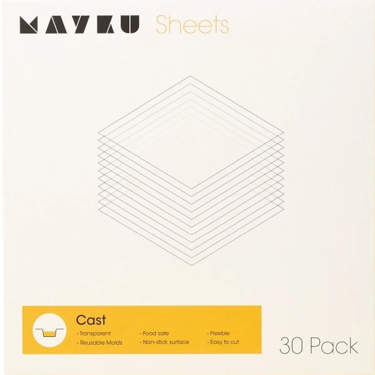 Overig Mayku Sheets t.b.v. Formbox 30 stuks