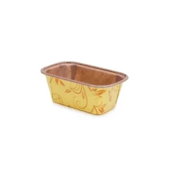 Overig Mini Cakevorm Karton 8x4x4cm Geel (per stuk) New