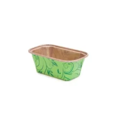 Overig Mini Cakevorm Karton 8x4x4cm Groen (per stuk) Discount