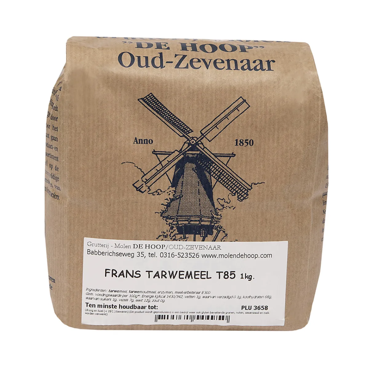 Molen de Hoop Franse Tarwemeel T85 1kg Clearance