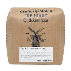 Molen de Hoop Jan & Jet Broodmix 2,5kg (geen gist nodig) Outlet
