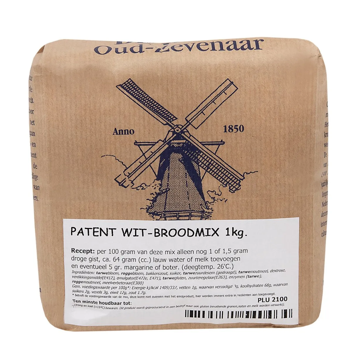 Molen de Hoop Patent Wit-broodmix 1kg Sale