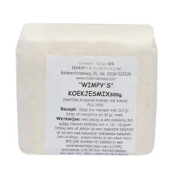 Molen de Hoop Wimpy's Koekjesmix met Kokos 500g Best