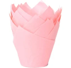House of Marie Muffin Cups HoM Tulp Baby Roze 36st. Best