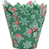House of Marie Muffin Cups HoM Tulp Hulstblaadjes Kerst 36st. Discount