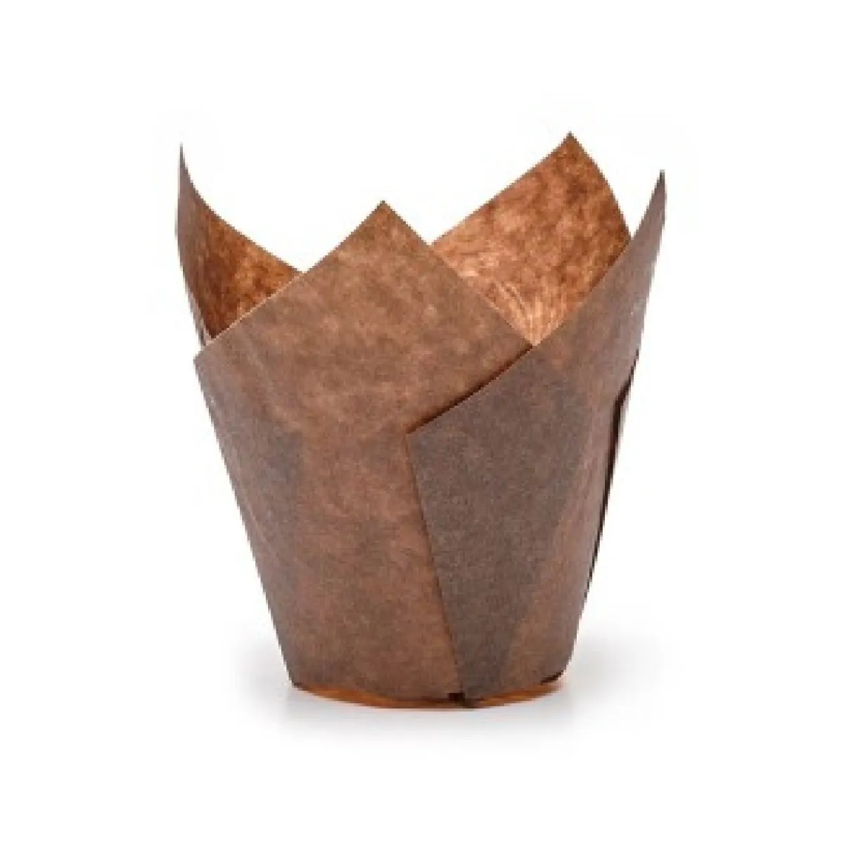 Overig Muffin Cups Tulp Bruin 2400st. Hot