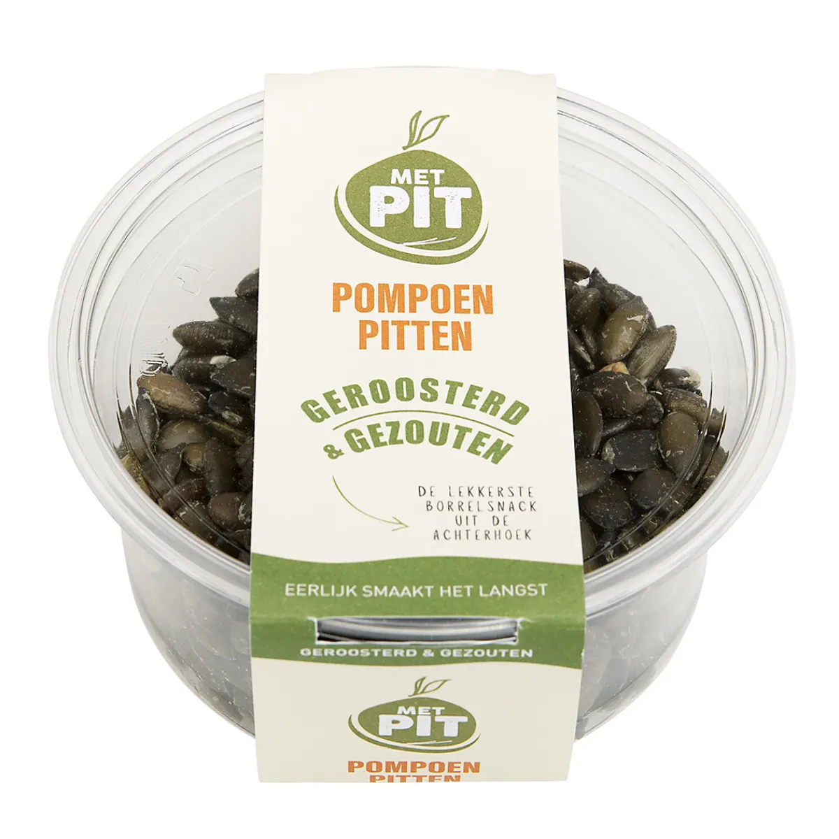Met Pit Nederlandse Pompoenpitten Geroosterd & Gezouten 150g Sale