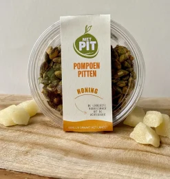 Met Pit Nederlandse Pompoenpitten Honing 150g Hot