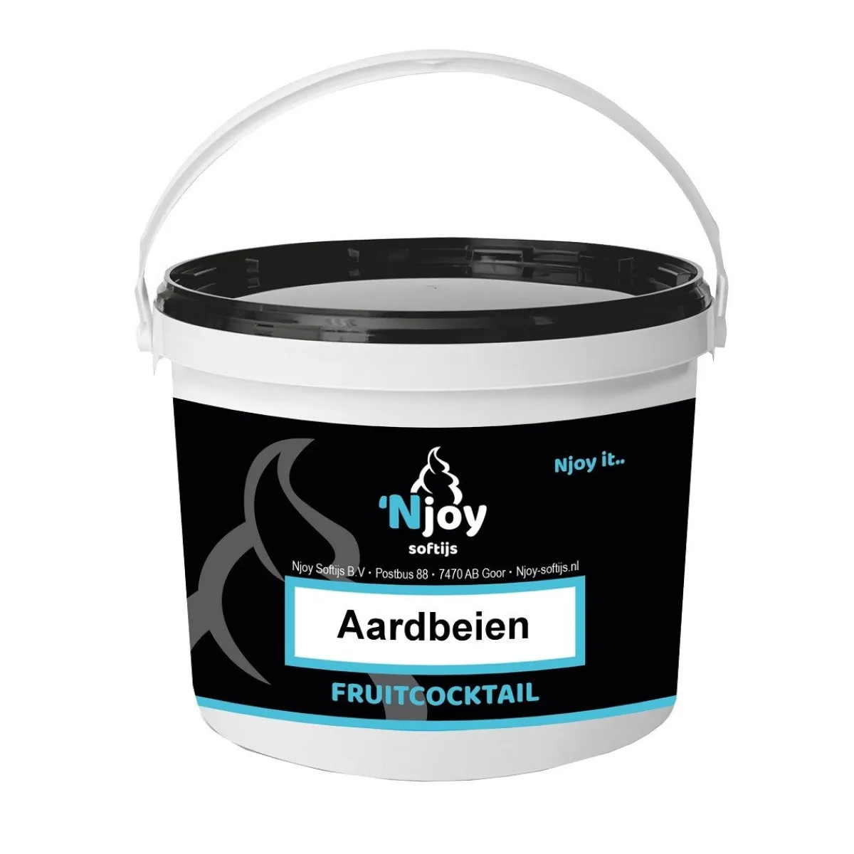 Njoy Fruitcocktail Aardbeien (1kg) Best