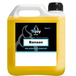 Njoy Milkshake Siroop Banaan (2 liter) Outlet